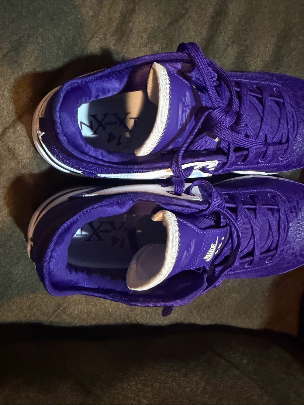 NIKE‎ LeBron NXXT Gen TB Promo Team Purple Basketball Shoes Sneakers Mens Sz 14 - Picture 4 of 7